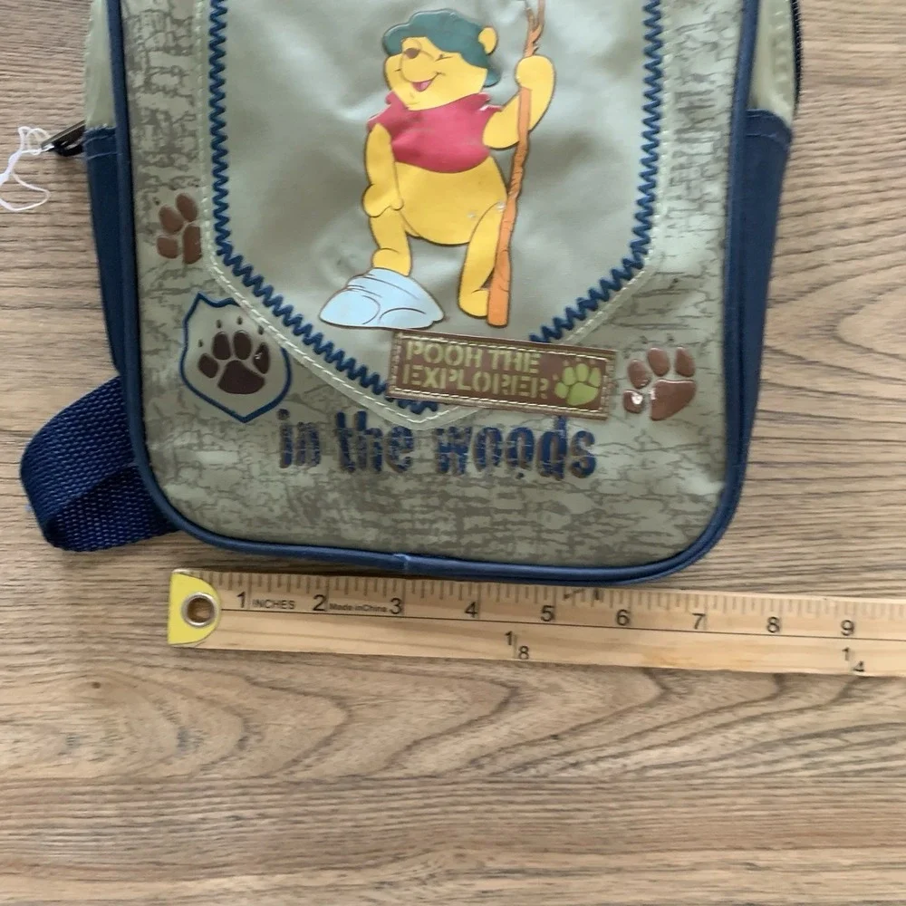 Vintage Disney Winnie The Pooh Adventure Backpack Kids In‎ the Woods Small READ
